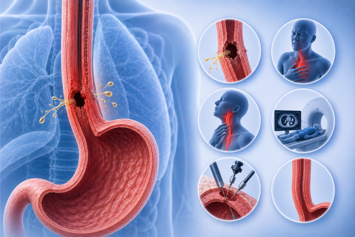 Esophageal Perforation - Service | Dr Reda Ezz