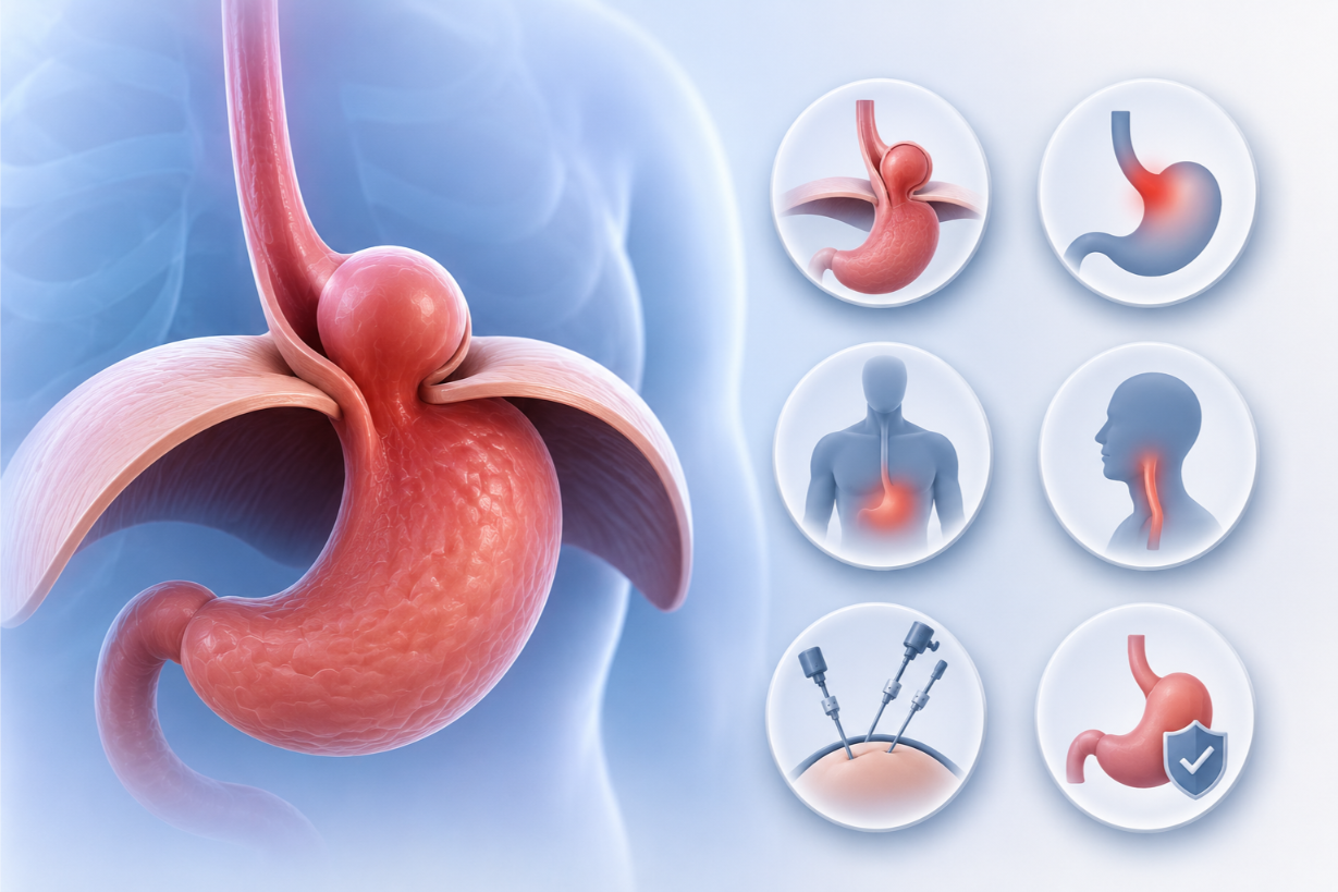 Hiatal Hernia - Service | Dr Reda Ezz