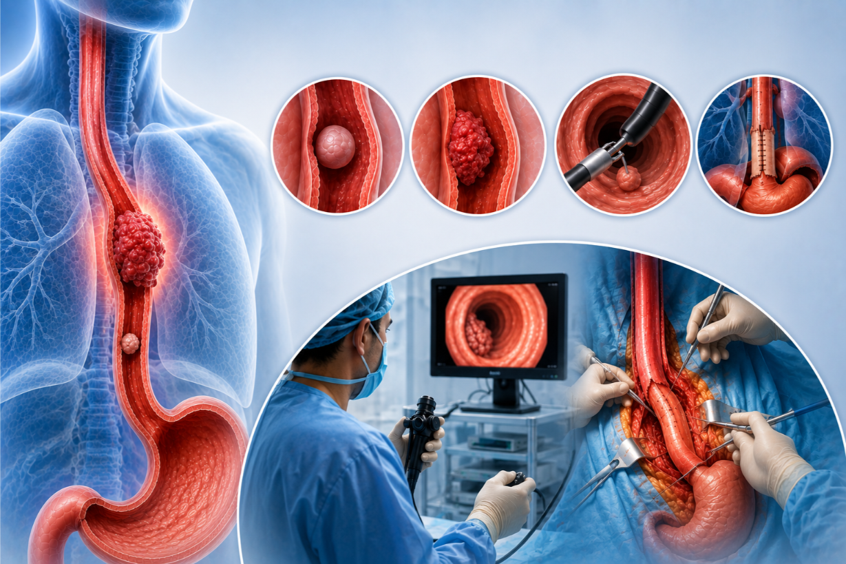 Benign & Malignant Esophageal Tumors - Service | Dr Reda Ezz