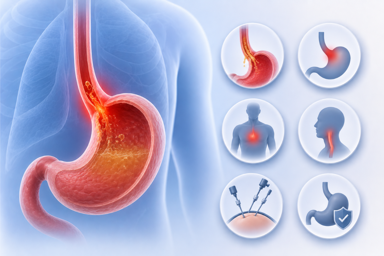 Gastroesophageal Reflux Disease (GERD) - Service | Dr Reda Ezz